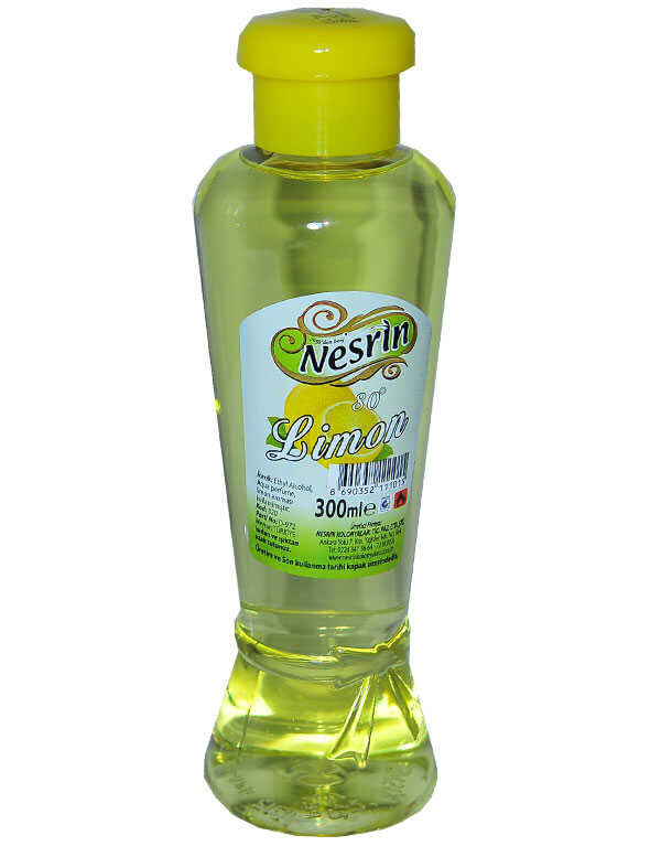 Limon Kolonyası 80 Derece Pet Şişe 300 ML