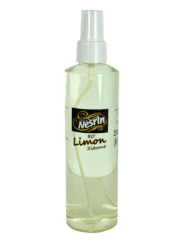 Limon Kolonyası 80 Derece Pet Şişe Sprey 250 ML