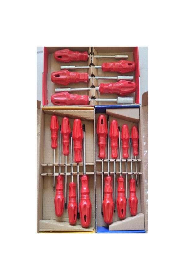Lokma Tornida Torx Tornida Düz Yıldız Tornida Seti Takımı