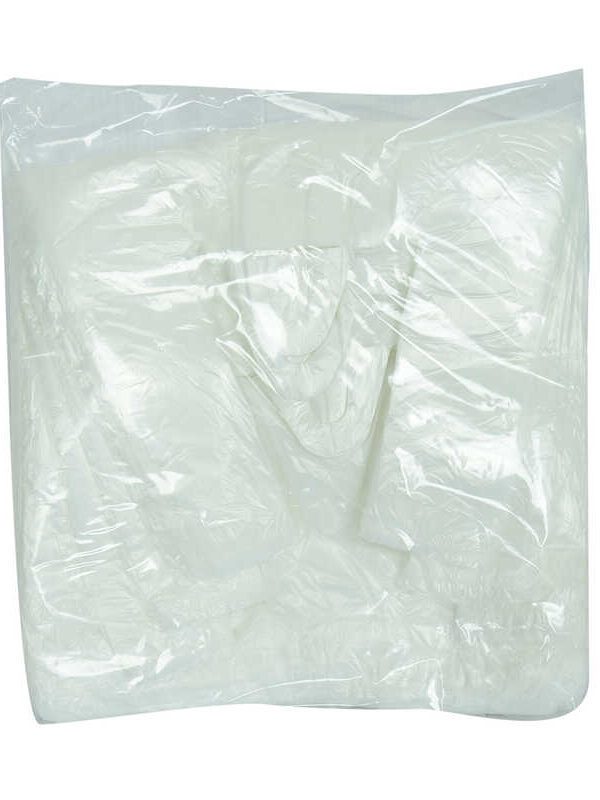 Ekonomik Küçük Boy Atlet Hışır Poşet 38X22 Cm İnce Beyaz 250 Adet 1 Paket