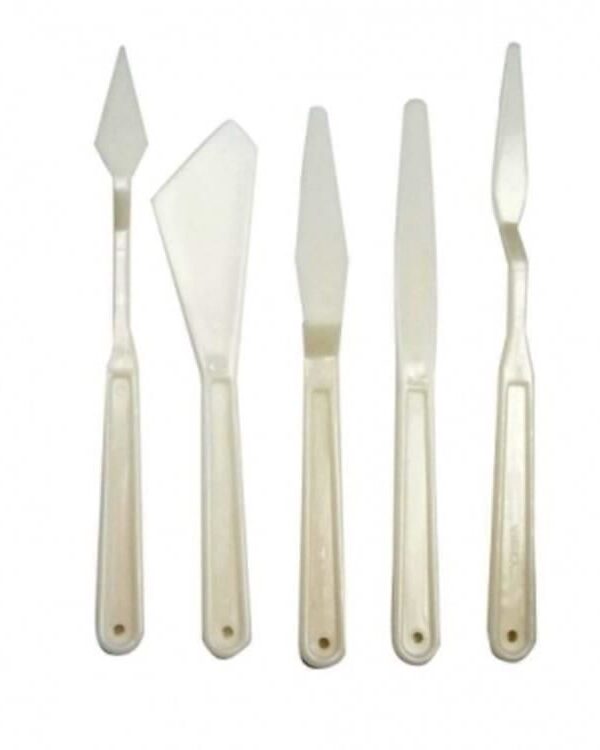 Luna Beyaz Spatula Seti 5 Parça