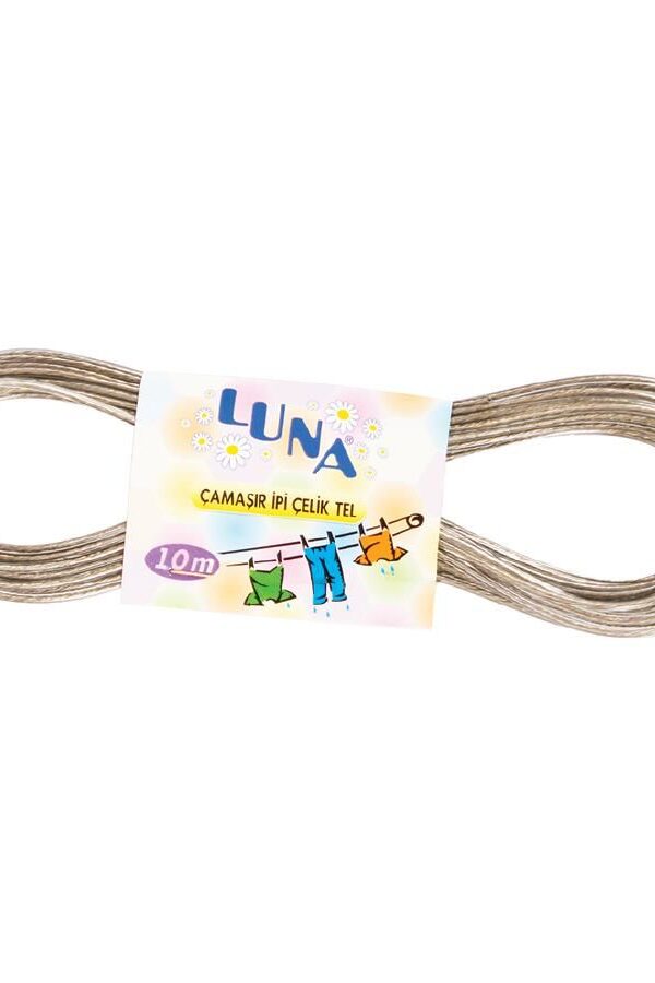 Luna Çamaşır İpi Çelik Tel 10 Metre