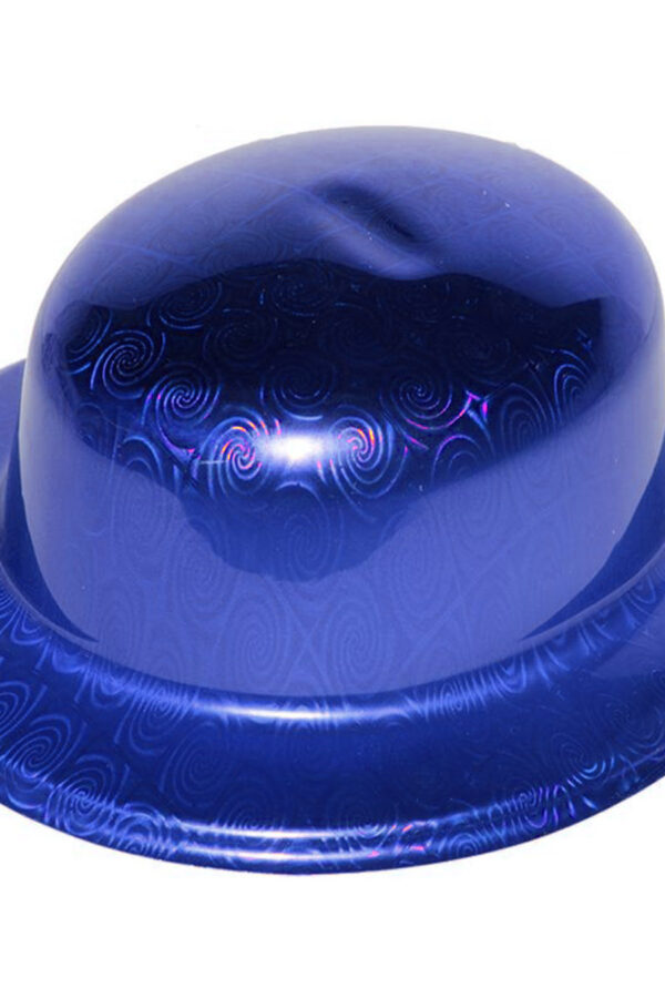 Mi Renk Hologramlı Plastik Yuvarlak Melon 27x24 cm