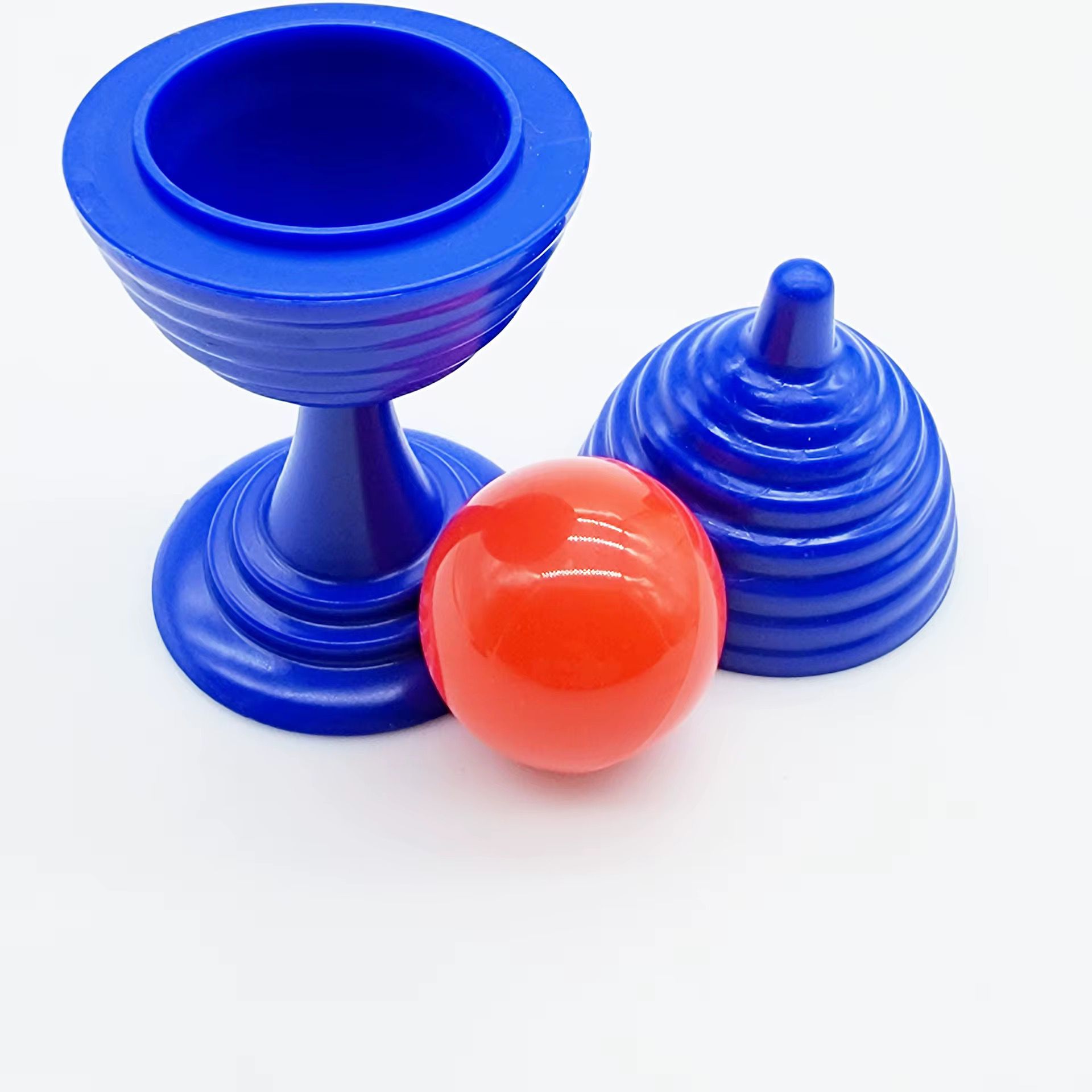 Mi Renk Sihirli Kupa Top Kaybetme Oyunu 7 cm - Görsel 4