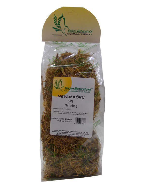 Meyan Kökü Lif Doğal 50 Gr Paket