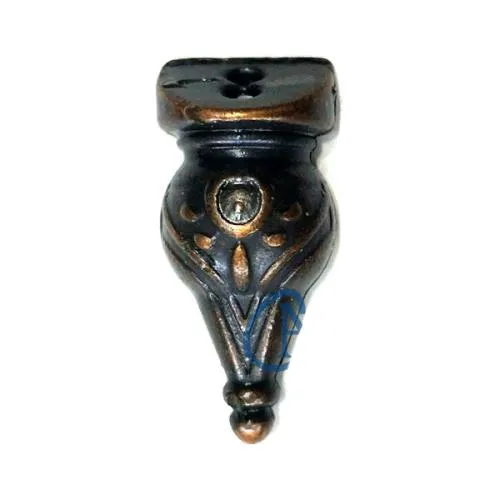 Minare Sık Ayağı, Kutu Ayak 3 cm - Eskitme, 100 Adet