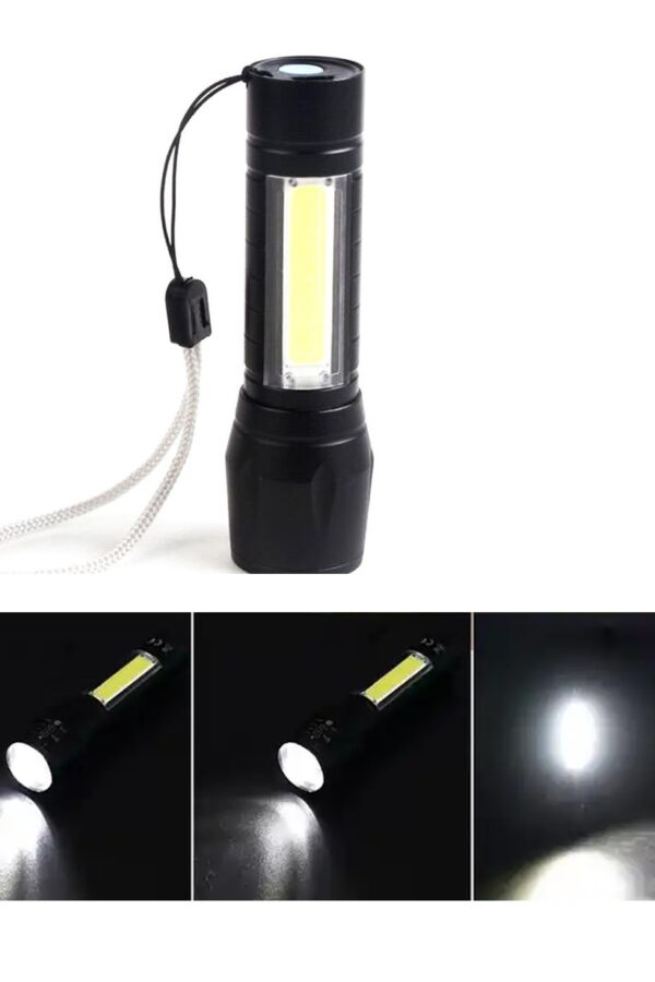 Mini Çok Güçlü Şarjli  Xpe-Cob Led Wt-030