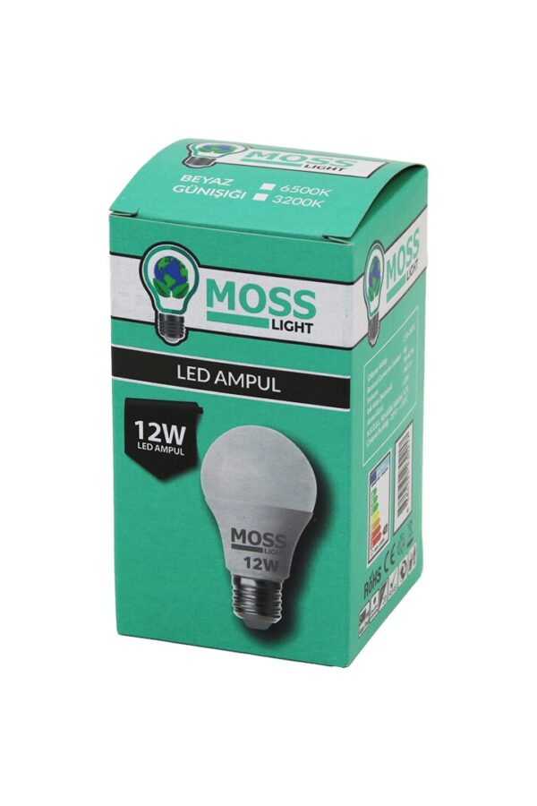 MOSS LIGHT 12W BEYAZ LED AMPUL E27 960Lm 6500K