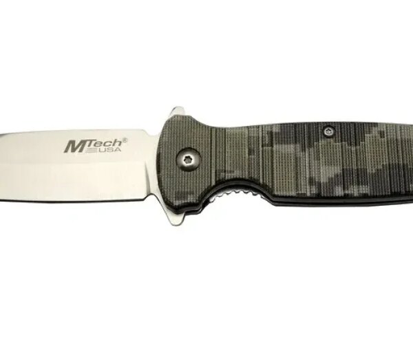 Mtech Nano 4-8-2 Gri Kamp Çakı 21,5cm - Manuel, Kemerlikli