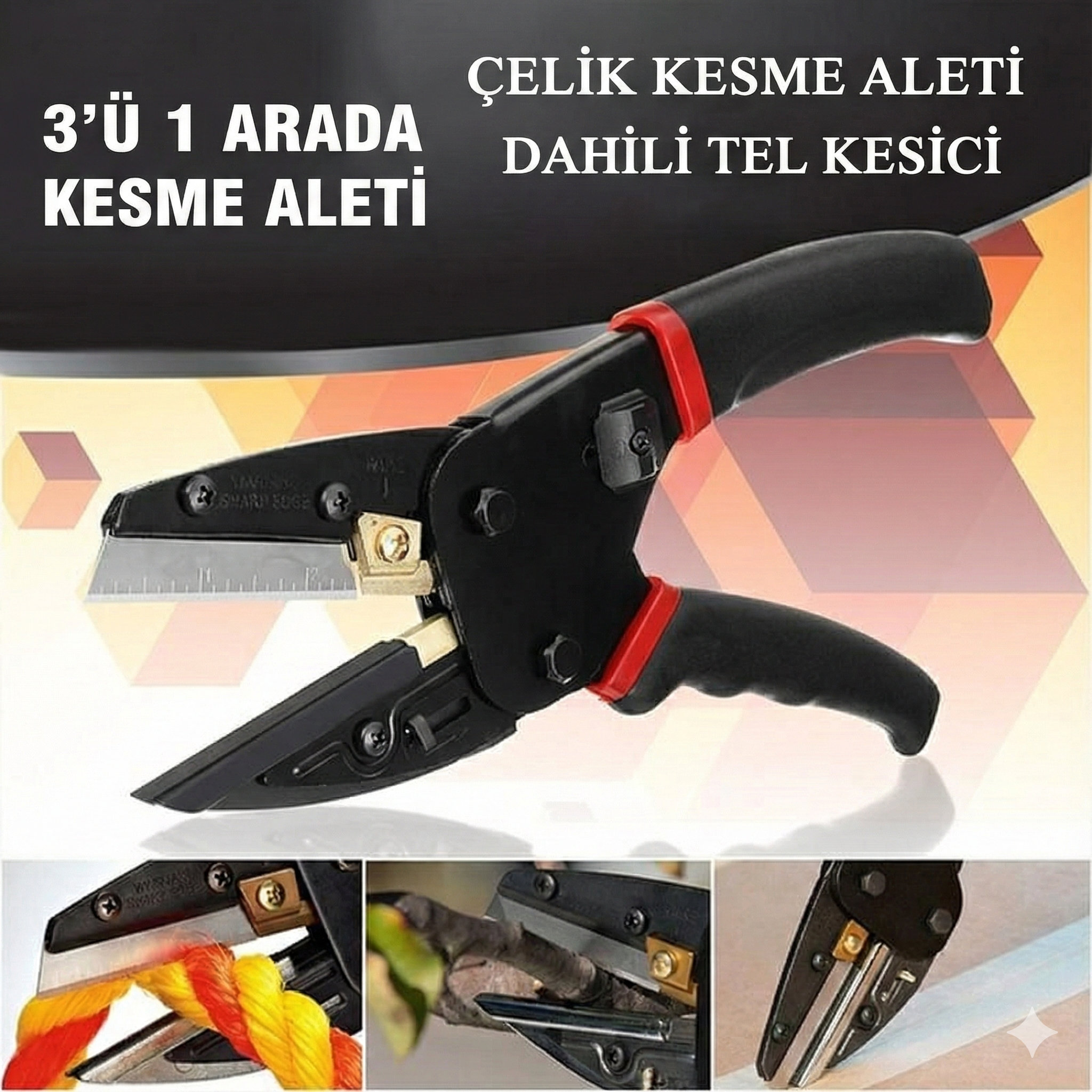 Multi Cutter Kalın Ve Sert Malzeme Kesme Aleti - Görsel 4