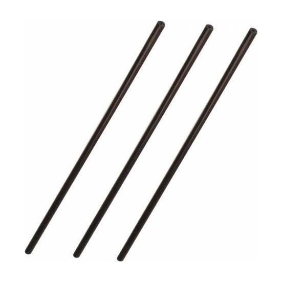 Sıcak  Siyah 6,2 mm  30 Cm 3 Adet
