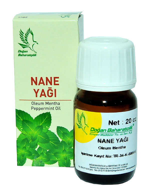 Nane Yağı 20 cc - Oleum Mentha Peppermint Oil