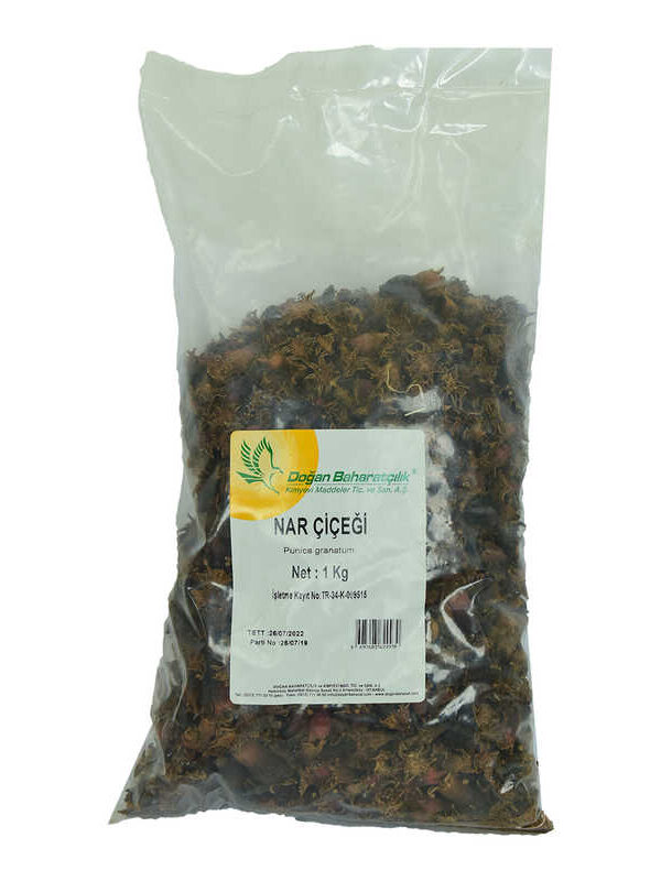 Nar Çiçeği Doğal 1000 Gr Paket