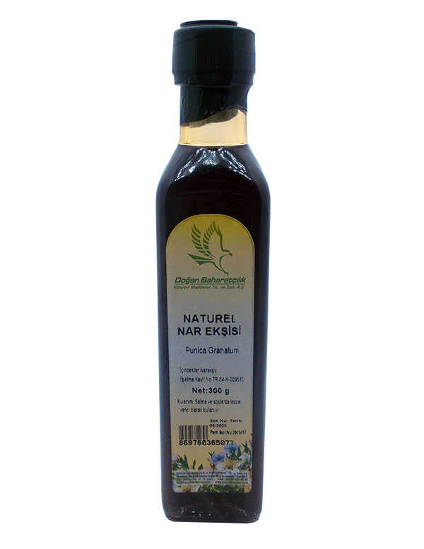 Nar Ekşisi Natural Cam Şişe 300 Gr
