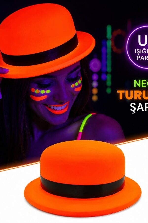 Neon Tcu UV Parti sı Plastik