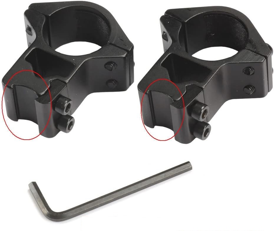 25.4mm dürbün için 11mm YÜKSEK Halı Ayağı - Görsel 3