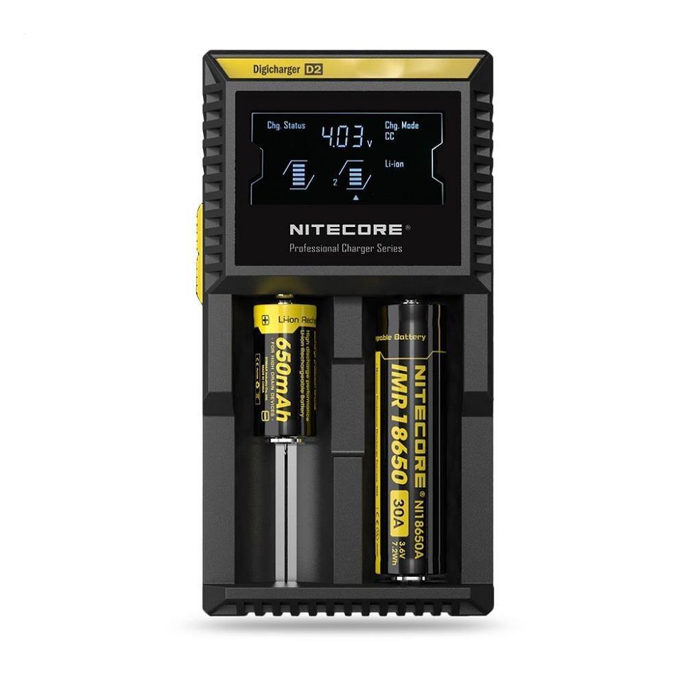 Nitecore D2 Digi Charger Li-ion / NI-CD / NI-MH / LifePO4 Dijital Pil Şarj - Görsel 2