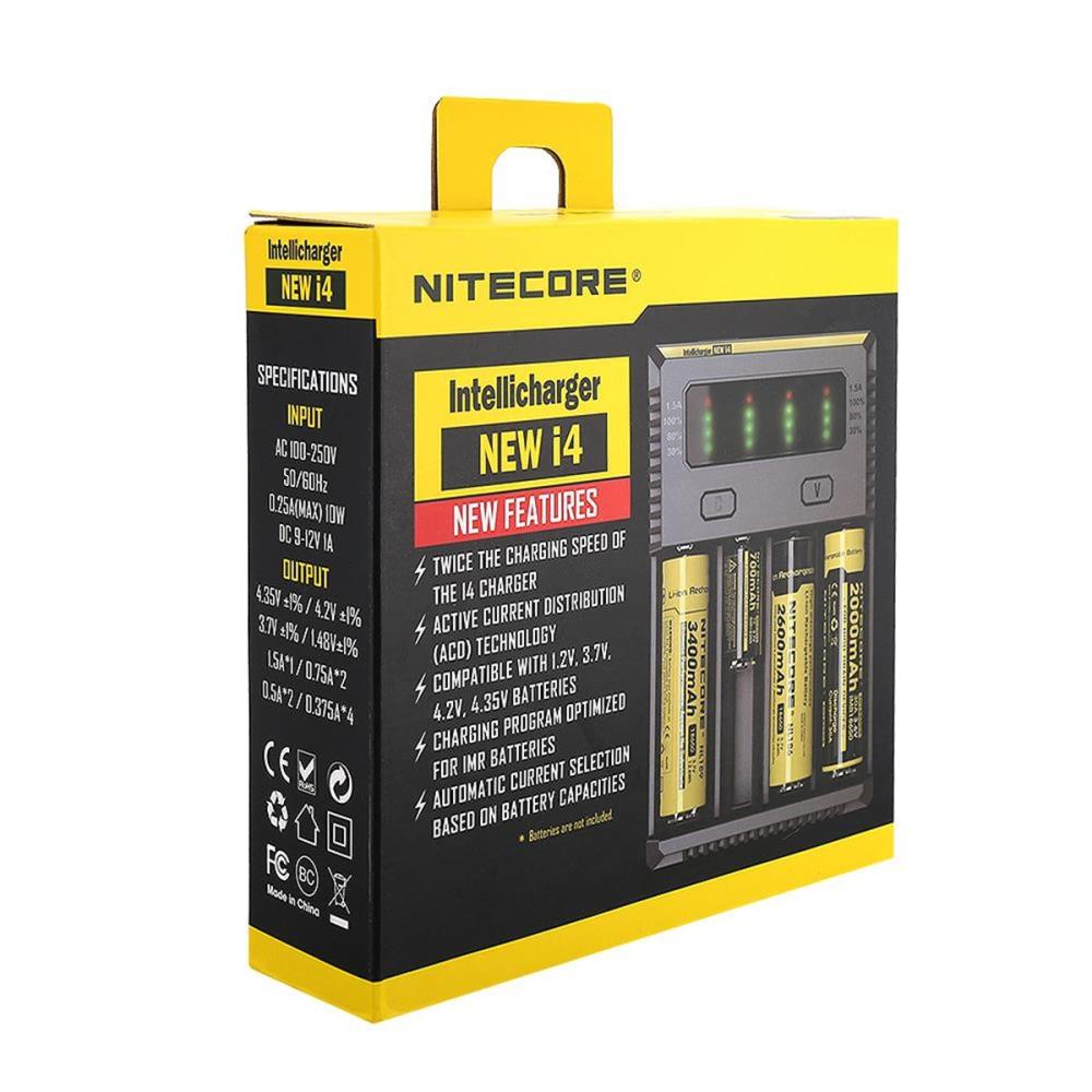 Nitecore New İ4 İntelli Charger Li-ion / NI-CD / NI-MH Pil Şarj - Görsel 2
