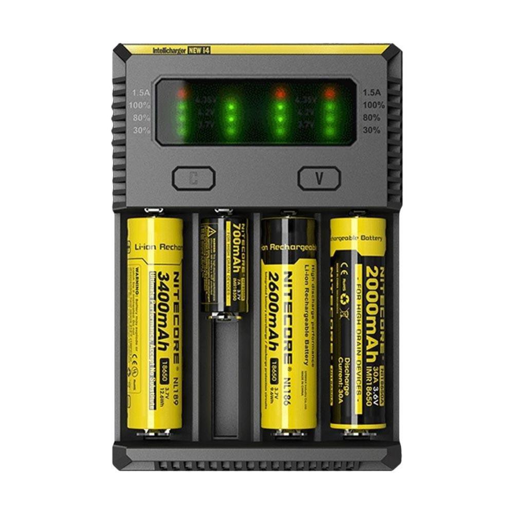 Nitecore New İ4 İntelli Charger Li-ion / NI-CD / NI-MH Pil Şarj - Görsel 3