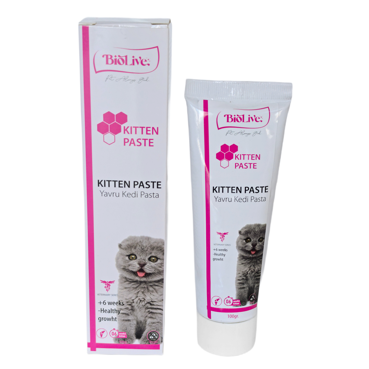 Biolive Yru Kediler İçin Malt min Paste 100gr - Görsel 2
