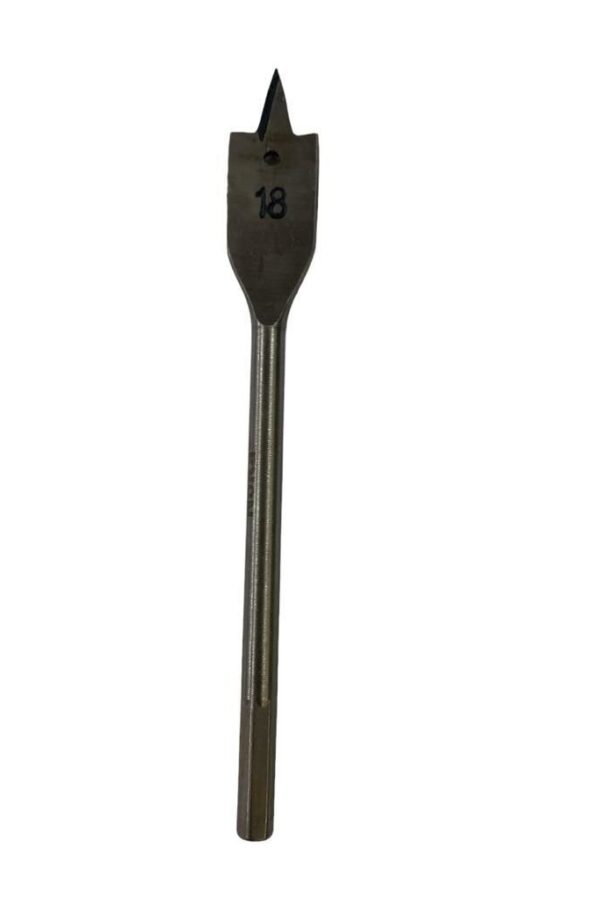 Nora 29003 Altıgen Yassı Ahşap Maktap Ucu 18 mm