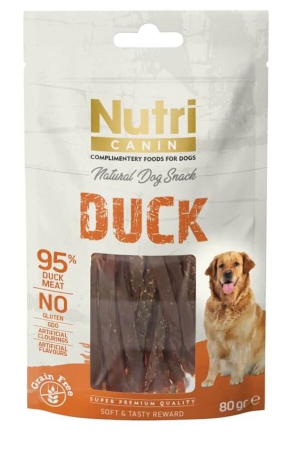 Nutri Canin Tahılsız Ördekli Köpek Ödül sı 80gr