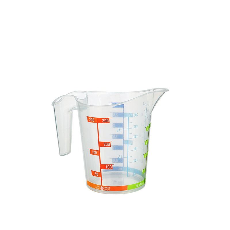 Ölçü Kabı Dereceli Renkli 1000 ML + 300 ML Set - Görsel 3