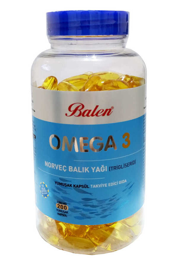 Omega 3 Norveç  Yağı İçeren 200  (1380 MG -  Form)