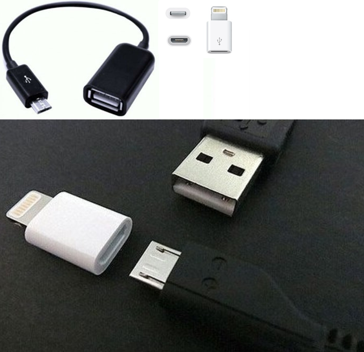 Otg Bağlantı Kiti - 5/5S/5C-6/6S/6 Plus