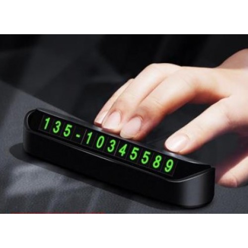 Otomobil Torpido Üstü Açılır Kapanır Telefon Numaralığı - Görsel 3