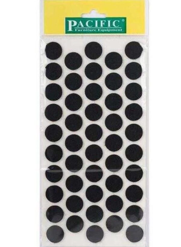 Pacific 6120 BL Yapışkanlı Keçe 20 mm Siyah
