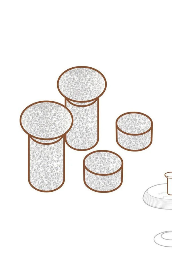 Kedi Köpek Su Pınarı Yedek Sünger Filtresi  4'lü Set