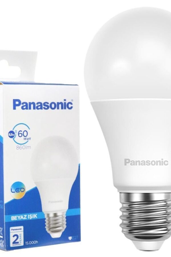 Led Ampul 8,5 Watt Beyaz Renk E27  Duy