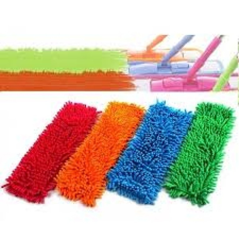 Paspas Yedeği Mikrofiber Makarna Mop Paspas Yedeği 60 Cm - Görsel 3