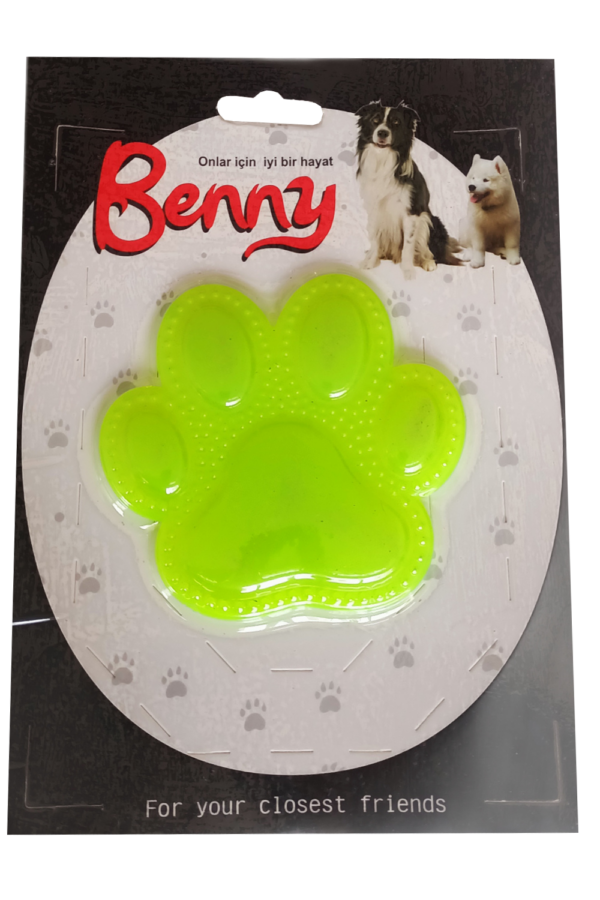 Benny Köpek Oyuncağı Pati 9,5 x 9 cm Sarı