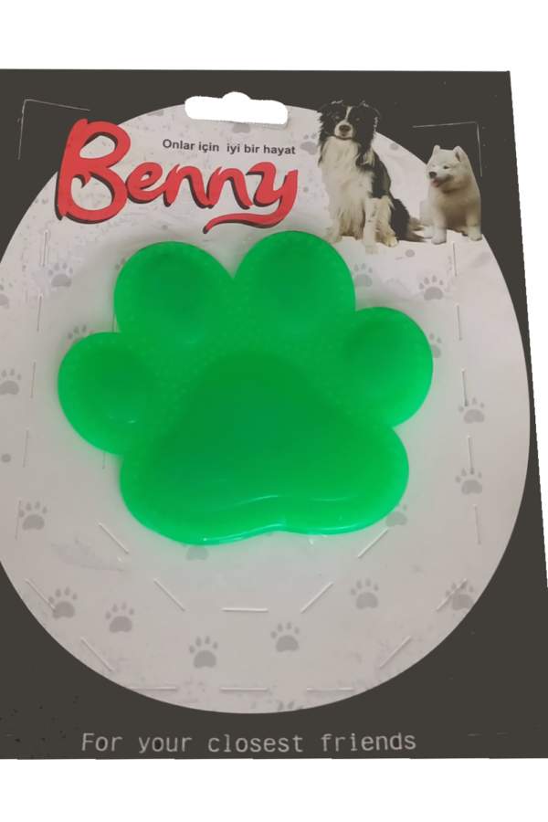 Benny Köpek Oyuncağı Pati 9,5 x 9 cm Yeşil