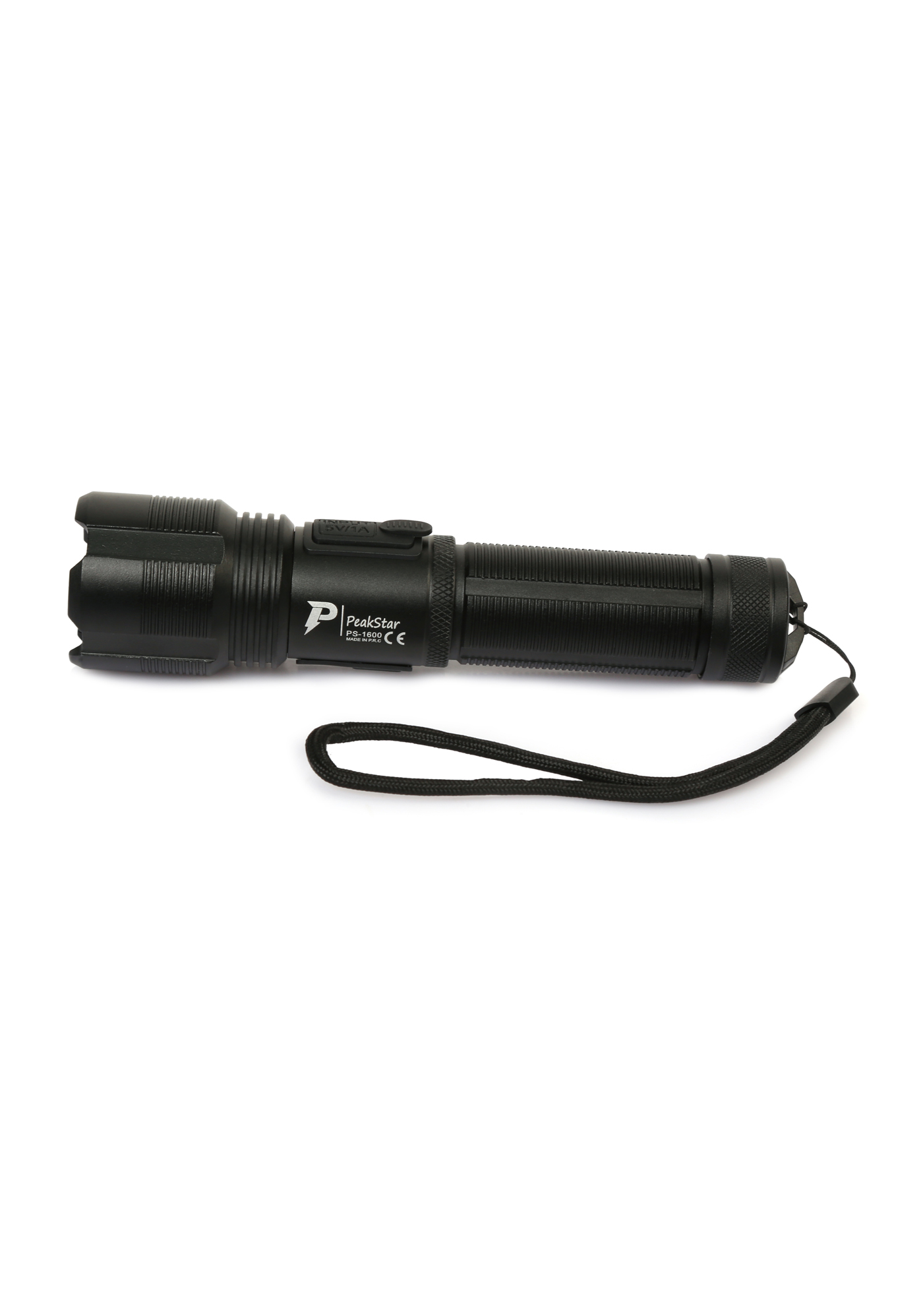 PeakStar Ps-1600 Süper Parlak Led Zoomlu 5 Mod Su Geçirmez Profesyonel Kamp Bekçi cı Feneri - Görsel 4