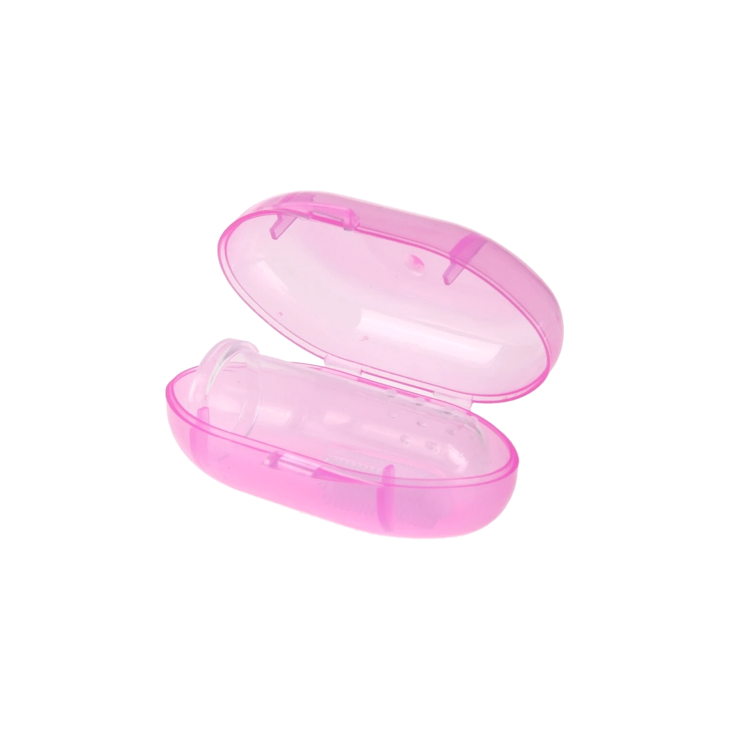 Kedi ve Köpek Parmak Diş Fırçası 5.5 cm Pembe - Görsel 5
