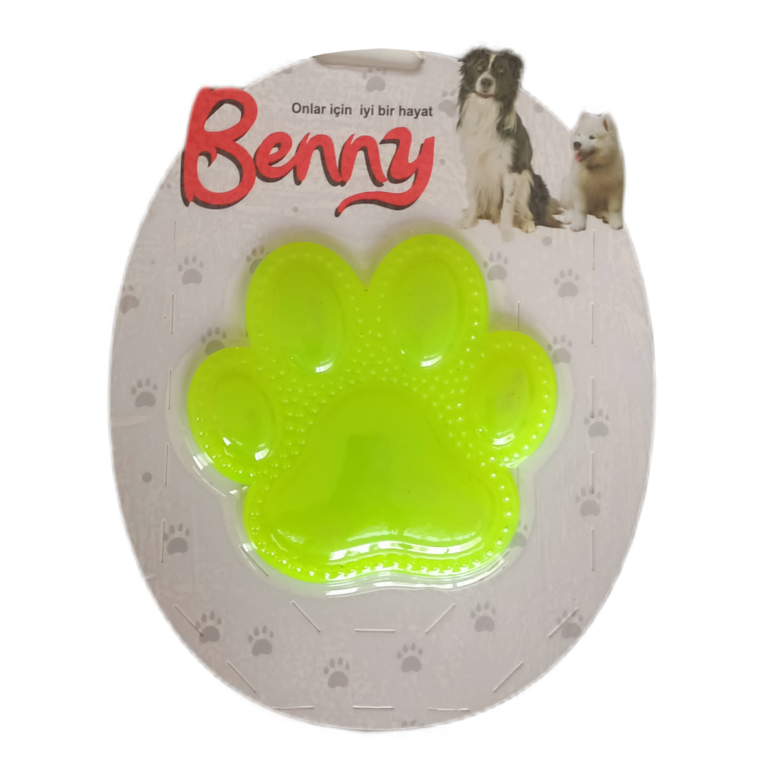 Benny Köpek Oyuncağı Pati 9,5 x 9 cm Sarı - Görsel 2