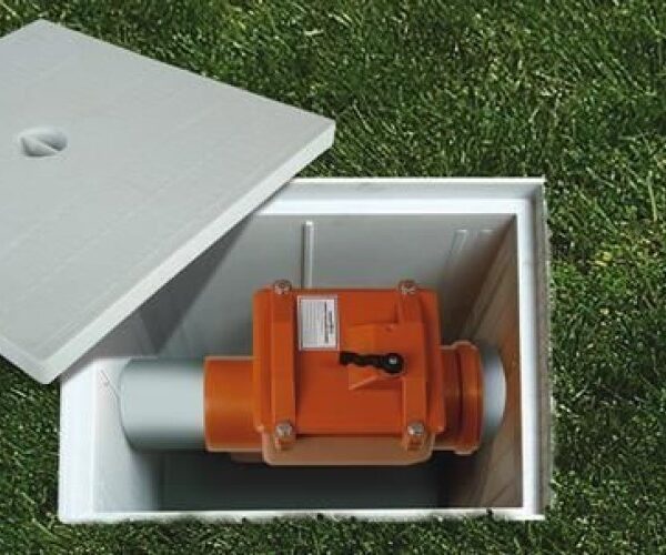 PVC Pissu Atıksu Çekvalfi 150 mm Kilitli