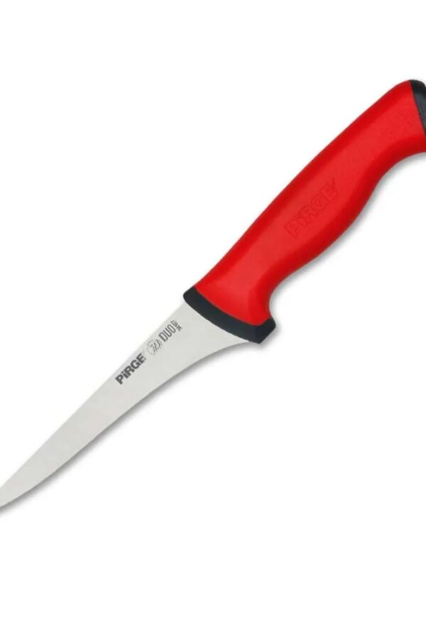Pirge 34107 Duo Kasap, Kurban, Et Sıyırma Bıçağı 12,5 cm - Kaymaz Sap
