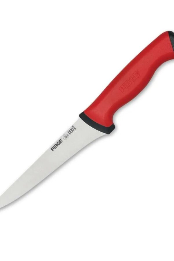 Pirge 34108 Duo Kasap, Kurban, Et Sıyırma Bıçağı 14,5 cm - Kaymaz Sap
