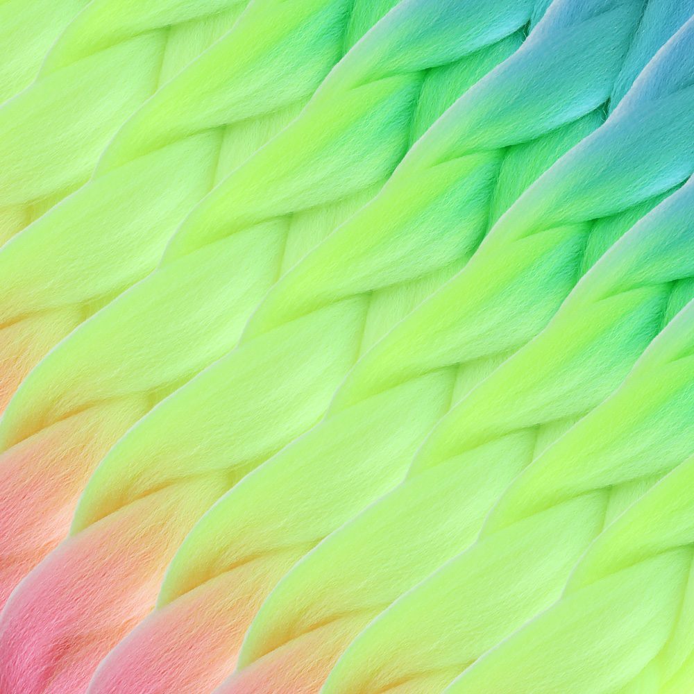 Afrika Örük Ombreli Sen 100 Gr. / Açık Mi / Neon Sarı / Pembe - Görsel 2