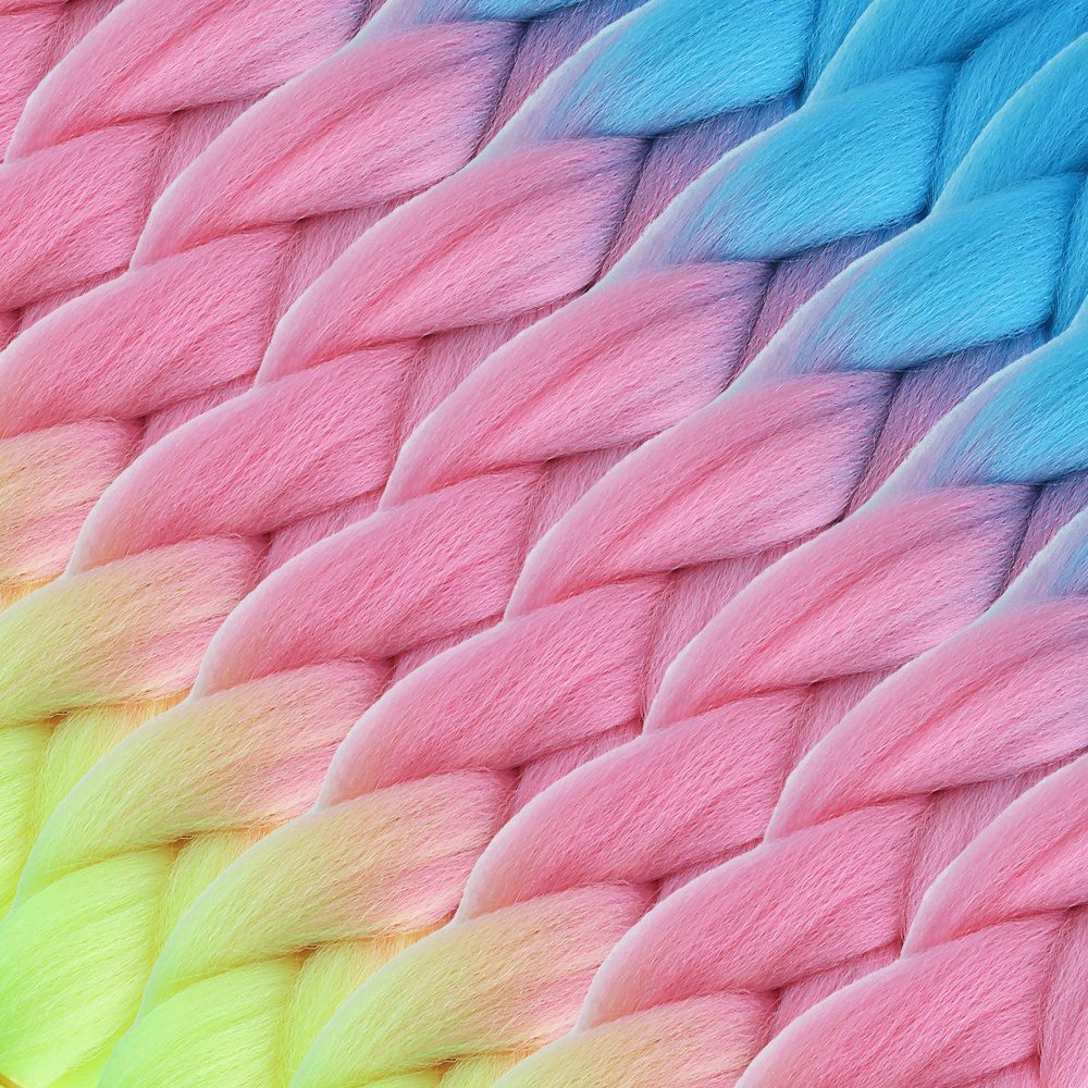 Afrika Örük Ombreli Sen 100 Gr. / Açık Mi / Pembe / Neon Sarı - Görsel 2