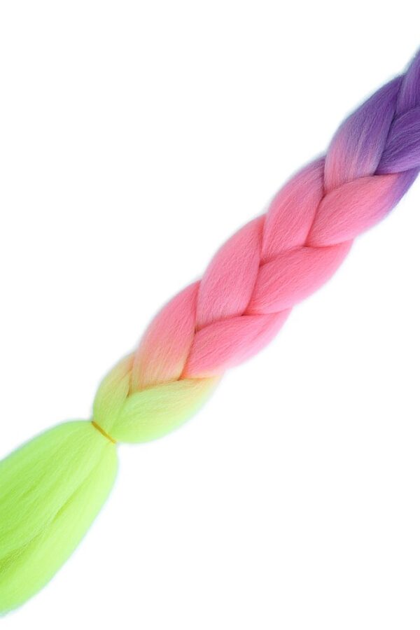 Afrika Örük Ombreli Sen  100 Gr. / Mor / Açık Pembe / Neon Sarı