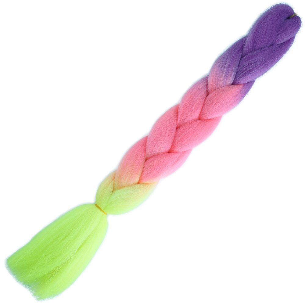 Afrika Örük Ombreli Sen 100 Gr. / Mor / Açık Pembe / Neon Sarı