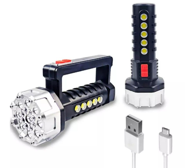 Polizei P-17 17+5 COB LEDLİ IŞILDAK FENER