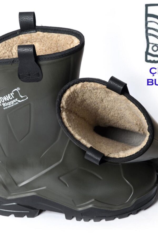Pollyboot Power Rigger Çizme Çelik Blu 41 Numara