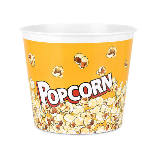 Popcorn Mısır Kovası Dekoratif