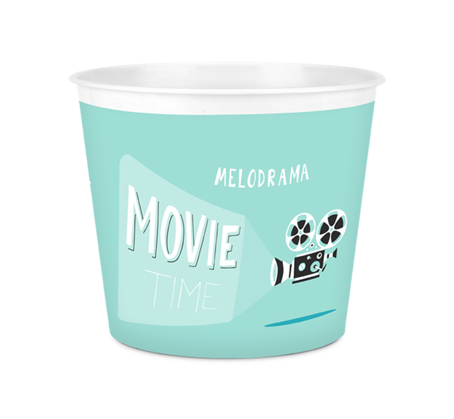 Popcorn Mısır Kovası Dekoratif - Görsel 2